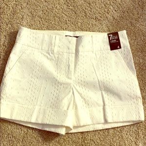 Brand New White Shorts